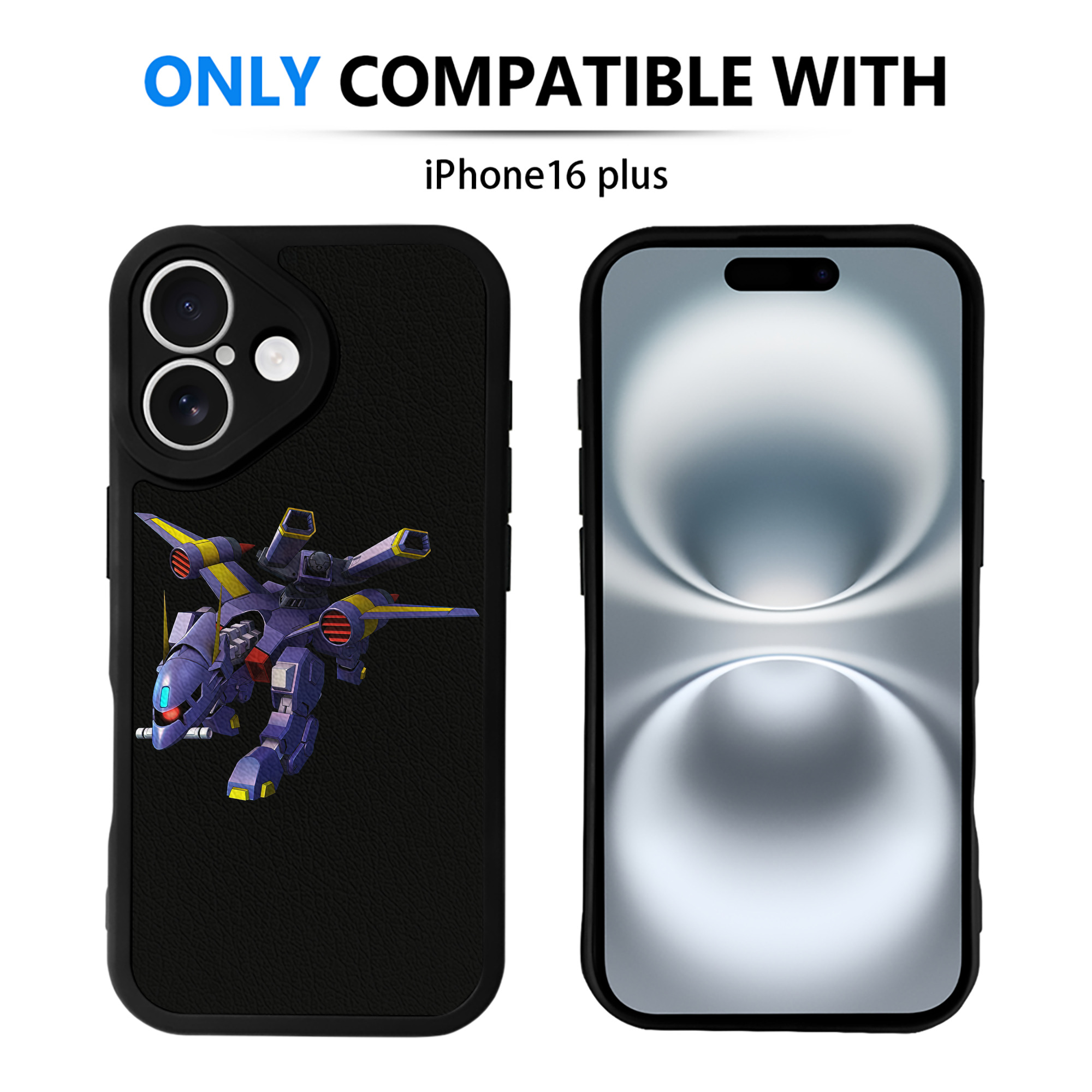 （画像用） 機動戦士ガンダム Mobile Suit Gundam 【iPhone 16シリーズ対応】シリコンスマホケース（レザー調） 材質：シリコン